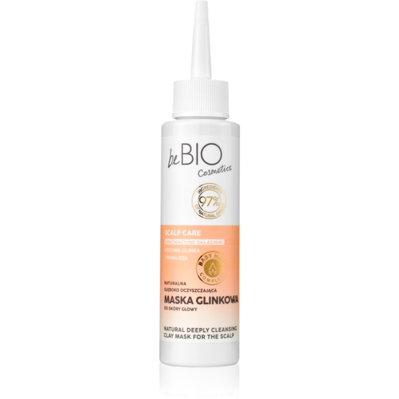 beBIO Baby Hair Complex Scalp Care masca pentru curatare profunda pentru par si scalp 100 ml