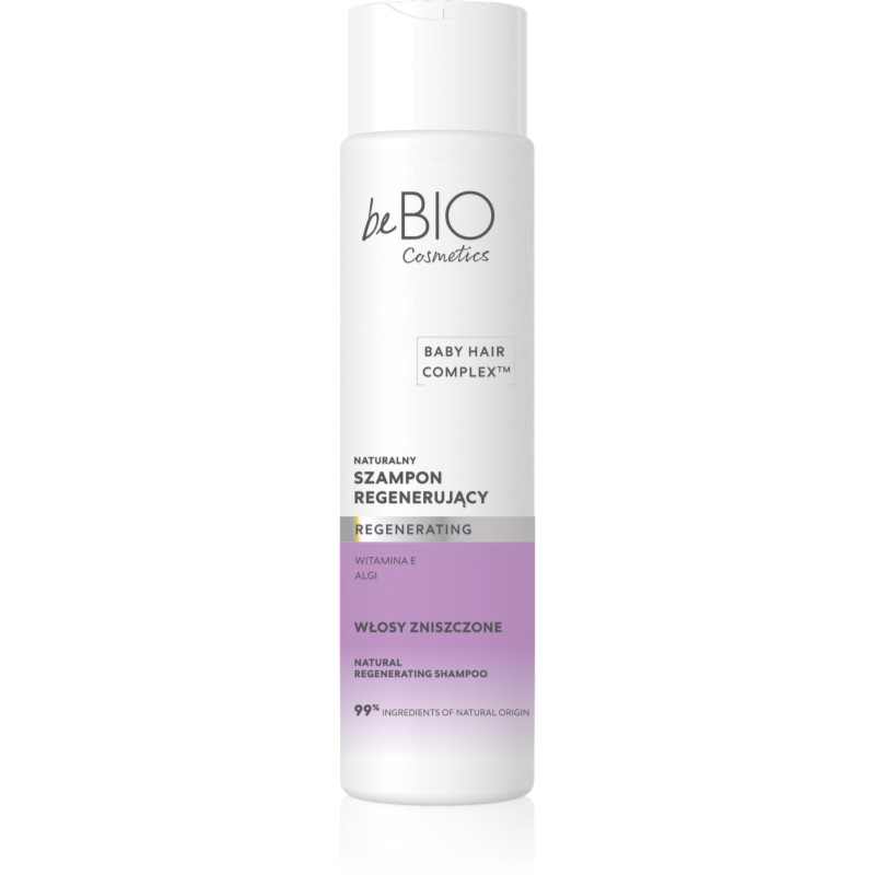 beBIO Baby Hair Complex Regenerating șampon pentru regenerarea părului slab și deteriorat 300 ml