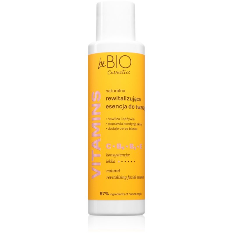 beBIO Vitamins esenta faciala cu efect revitalizant 100 ml