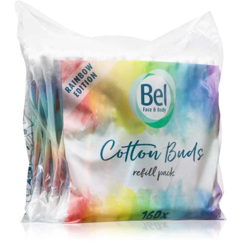 Bel Face & Body Rainbow bețișoare din bumbac 160 buc
