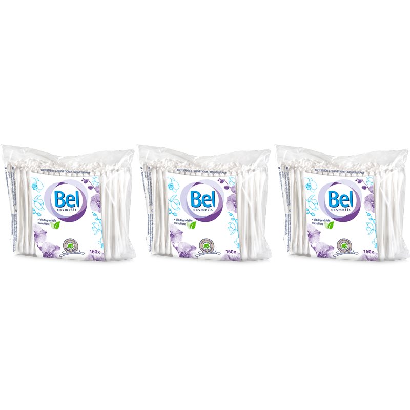 Bel Cotton bețișoare din bumbac ambalaj economic 3x160 buc