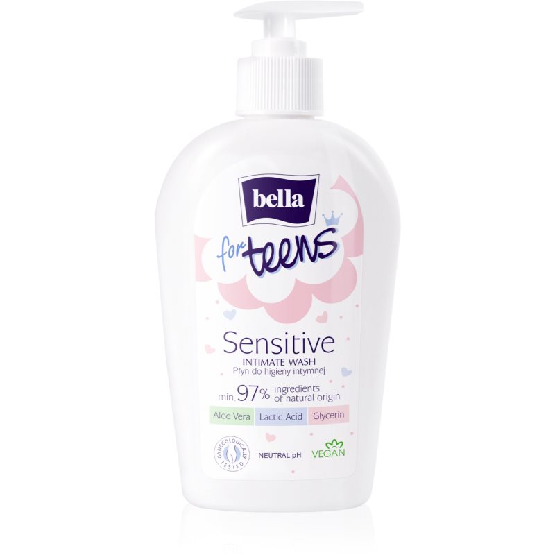 BELLA For Teens Sensitive gel pentru igiena intima pentru fete 300 ml