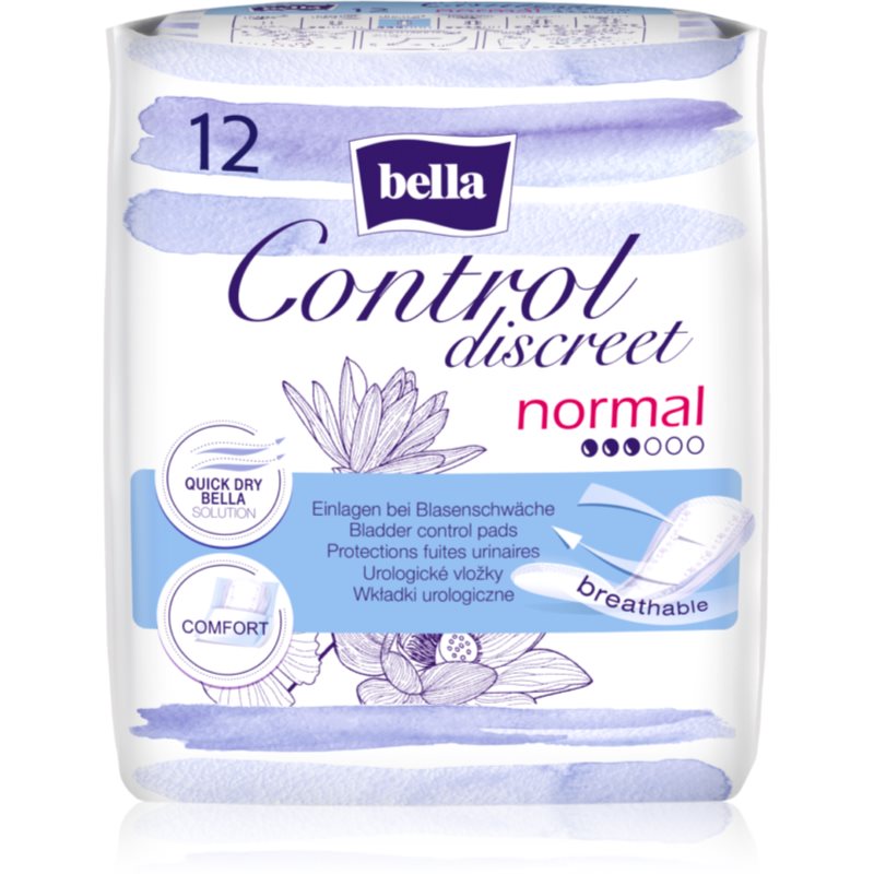 BELLA Control Discreet Normal absorbante pentru incontinență 12 buc