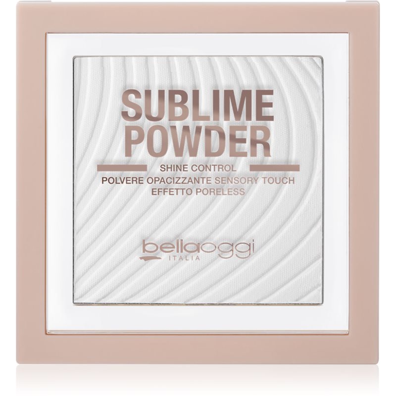 bellaoggi Sublime Powder Shine Control Pudra compacta transparenta pudra compacta transparenta cu efect matifiant culoare Supernova 9 g