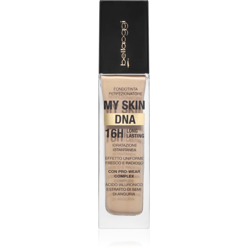 bellaoggi My Skin DNA make up hidratant pentru o piele perfecta culoare Ivory Cream 34 ml