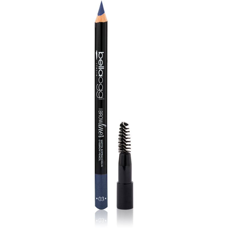 bellaoggi I Brow Liner creion pentru sprancene cu pensula culoare Brunette 1,1 g