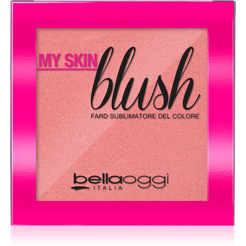 bellaoggi My Skin Blush fard de obraz sub forma de pudra culoare Oh My Blush! 4.5 g