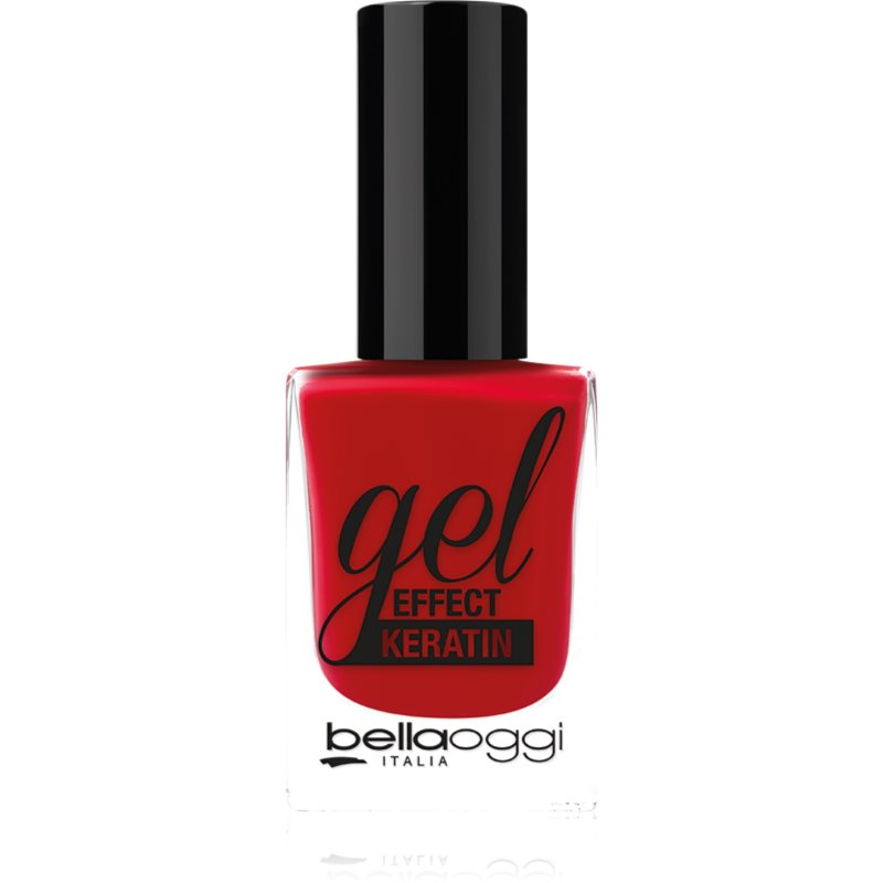 bellaoggi Gel Effect Keratin Nail Polish lac de unghii culoare Cherry Passion 10 ml