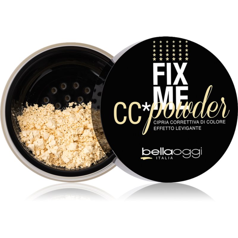 bellaoggi Fix Me CC Powder pudra pulbere matifianta culoare Banana Shade 7.5 g
