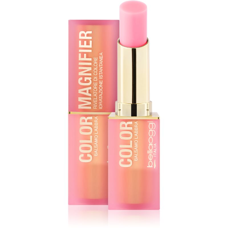 bellaoggi Color Magnifier Lip Balm balsam de buze hidratant colorat culoare Pink Flambè 3 g