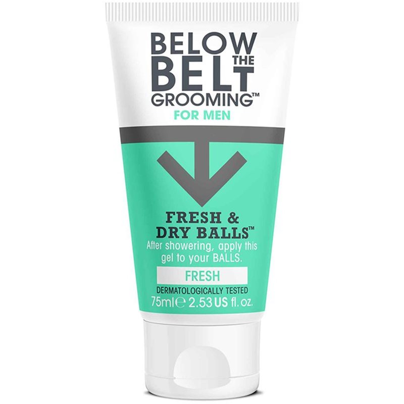 Below the Belt Grooming Below The Belt Fresh & Dry Balls Fresh deodorant pentru partile intime pentru bărbați 75 ml