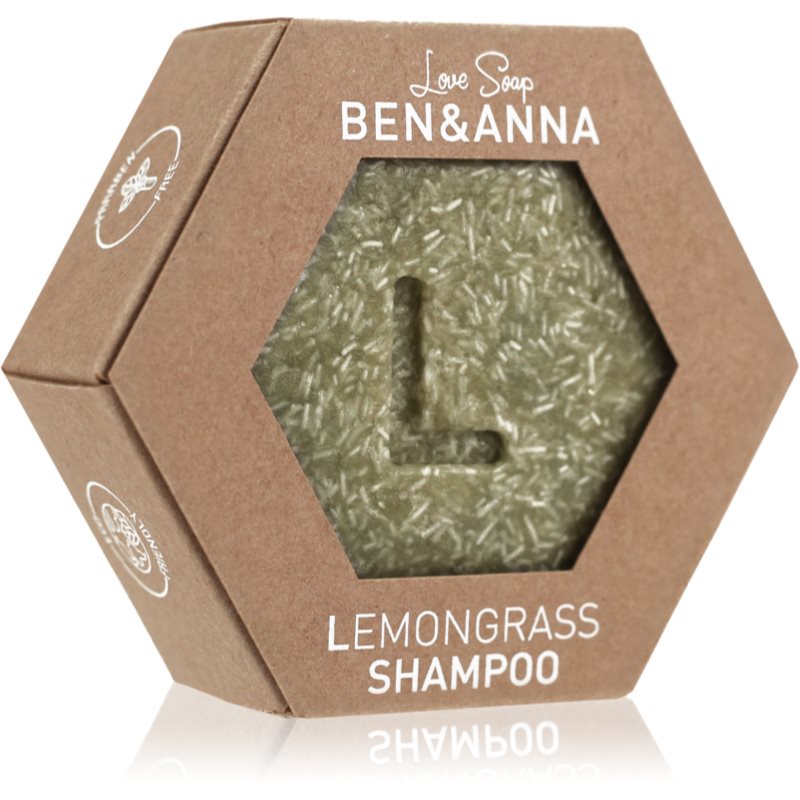 BEN&ANNA Love Soap Shampoo șampon solid Lemongrass 60 g