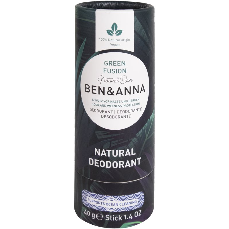 BEN&ANNA Natural Deodorant Green Fusion deodorant stick 40 g