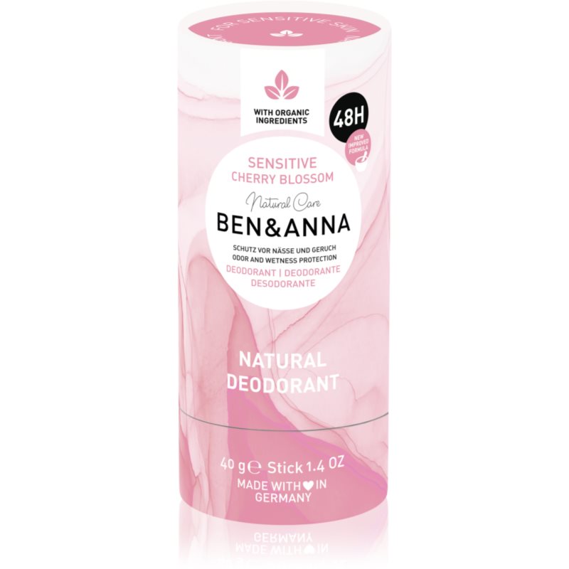 BEN&ANNA Sensitive Cherry Blossom deodorant stick 40 g