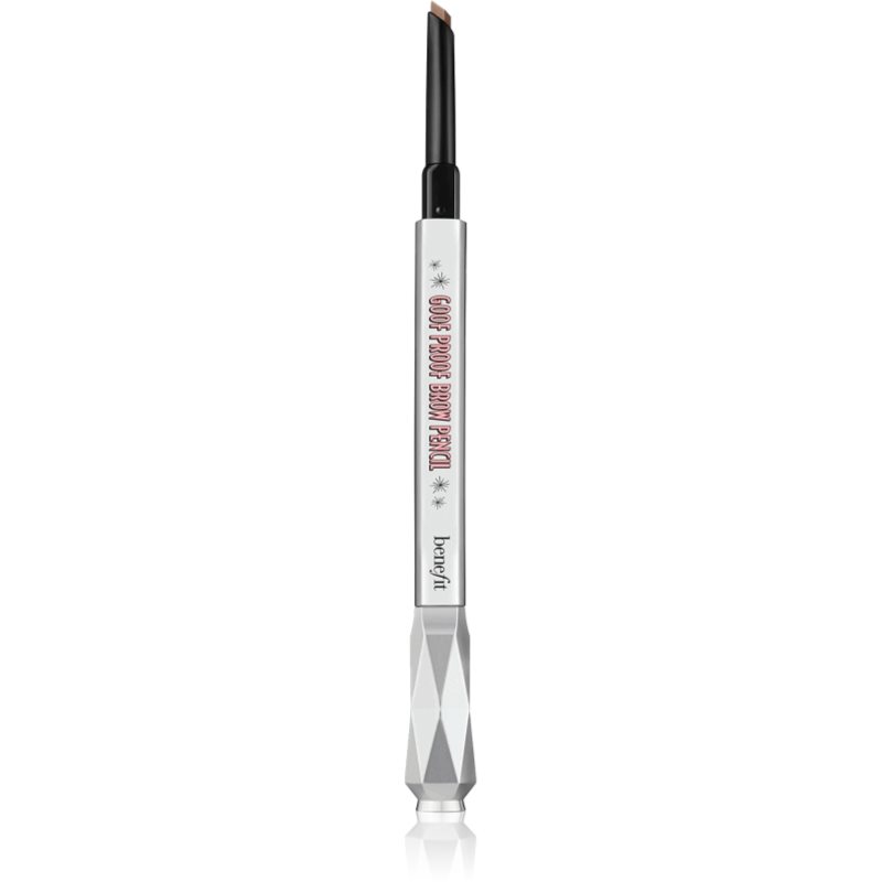 Benefit Goof Proof creion pentru sprancene cu pensula culoare 03 Warm Light Brown 0.34 g