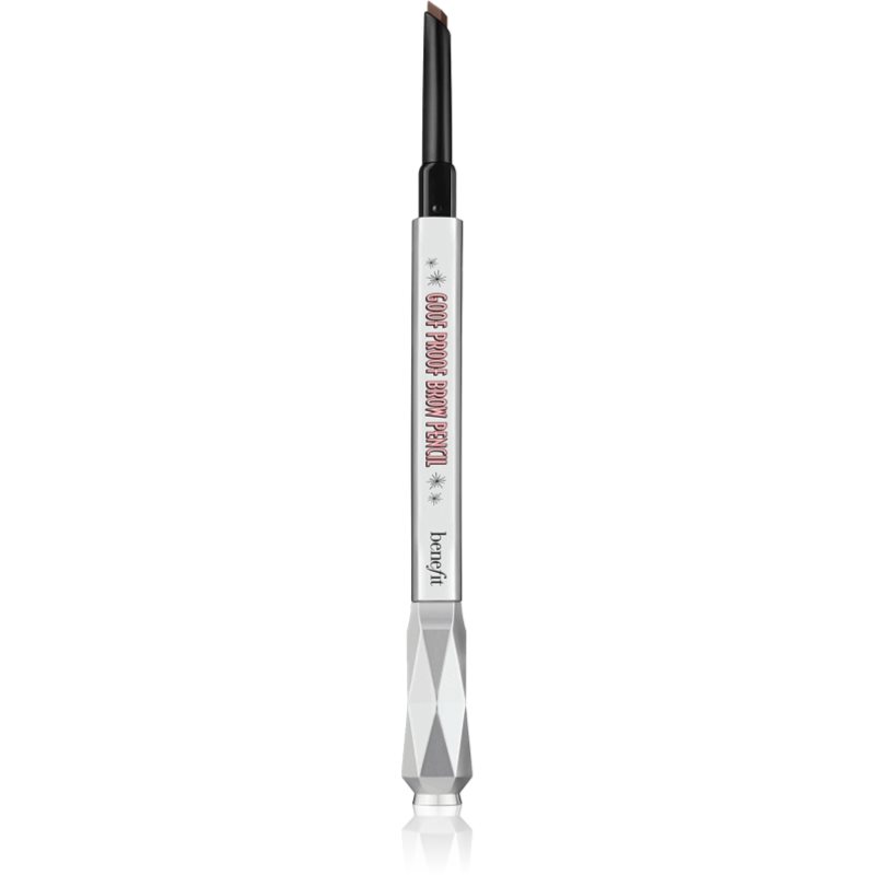 Benefit Goof Proof creion pentru sprancene cu pensula culoare 04 Warm Deep Brown 0.34 g