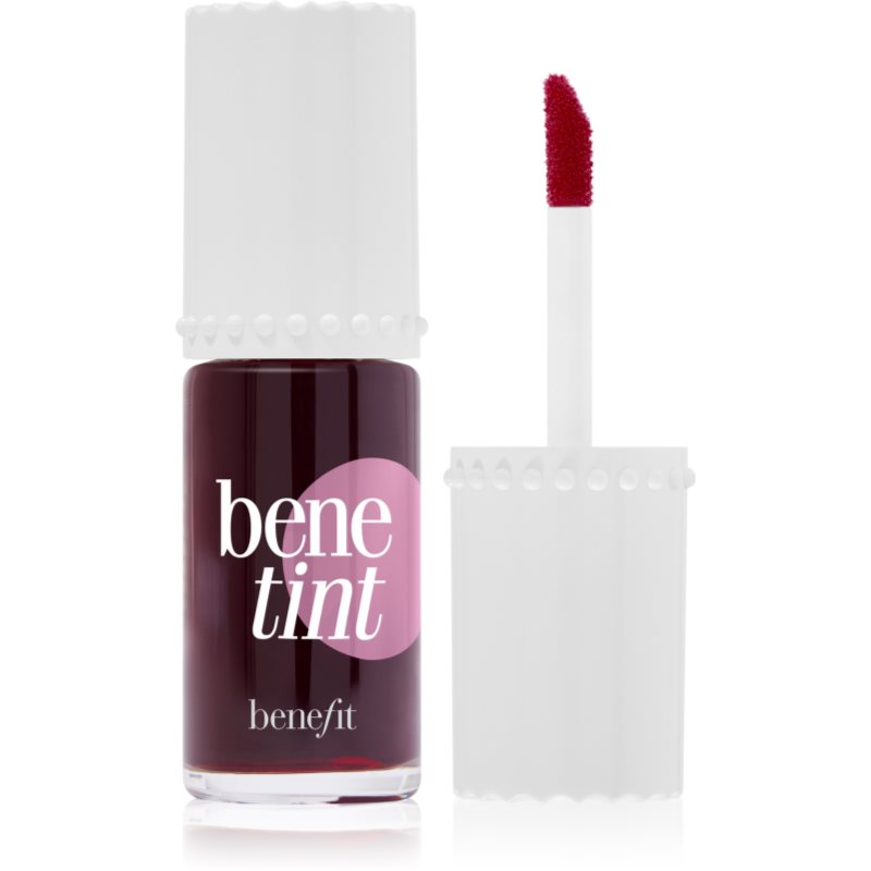 Benefit Benetint Cheek & Lip Stain ser tonifiere lichid buze si obraz culoare Rose 6 ml