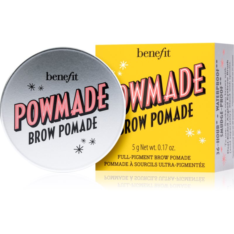 Benefit POWmade pomadă pentru sprâncene rezistent la apa culoare 4,5 Neutral Deep Brown 5 g