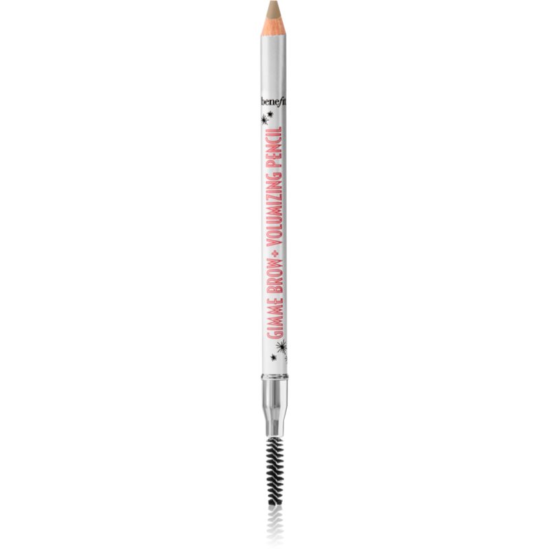 Benefit Gimme Brow+ Volumizing Pencil creion pentru sprâncene rezistent la apă pentru volum culoare 1 Cool Light Blonde 1,19 g
