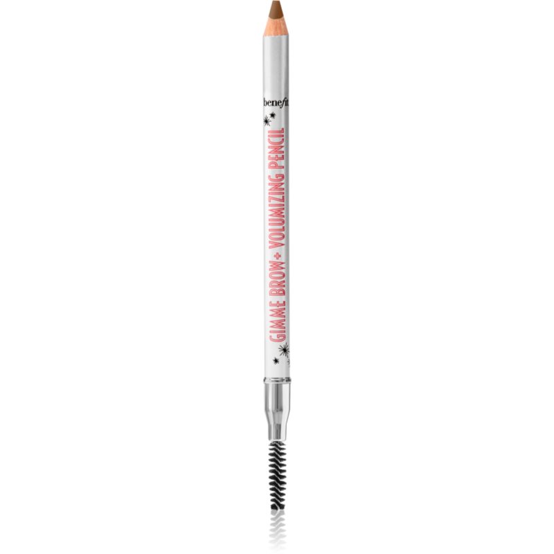 Benefit Gimme Brow+ Volumizing Pencil creion pentru sprâncene rezistent la apă pentru volum culoare 3,75 Warm Medium Brown 1,19 g