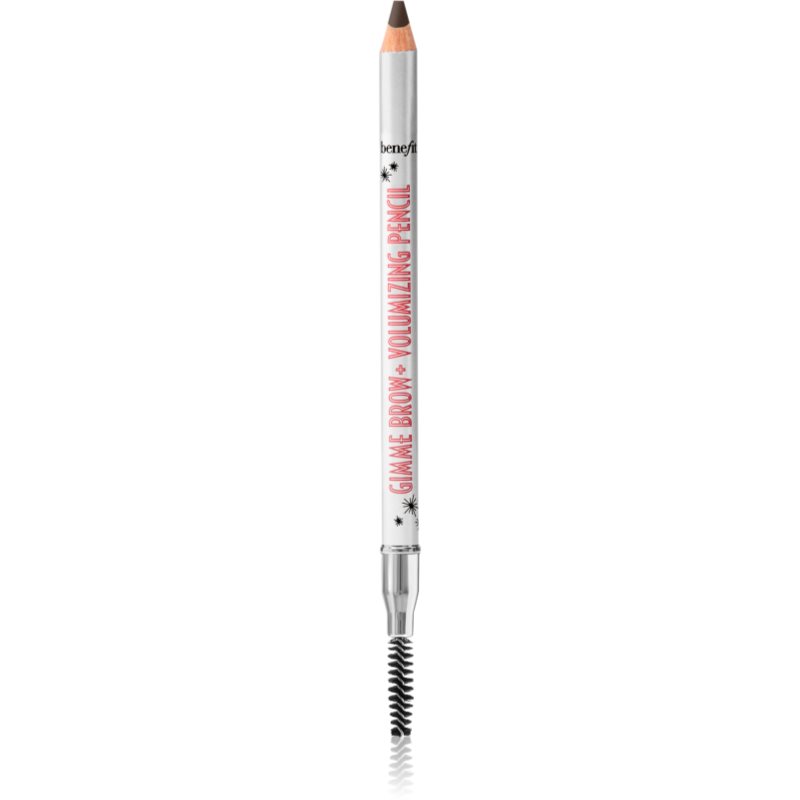 Benefit Gimme Brow+ Volumizing Pencil creion pentru sprâncene rezistent la apă pentru volum culoare 5 Warm Black-Brown 1,19 g