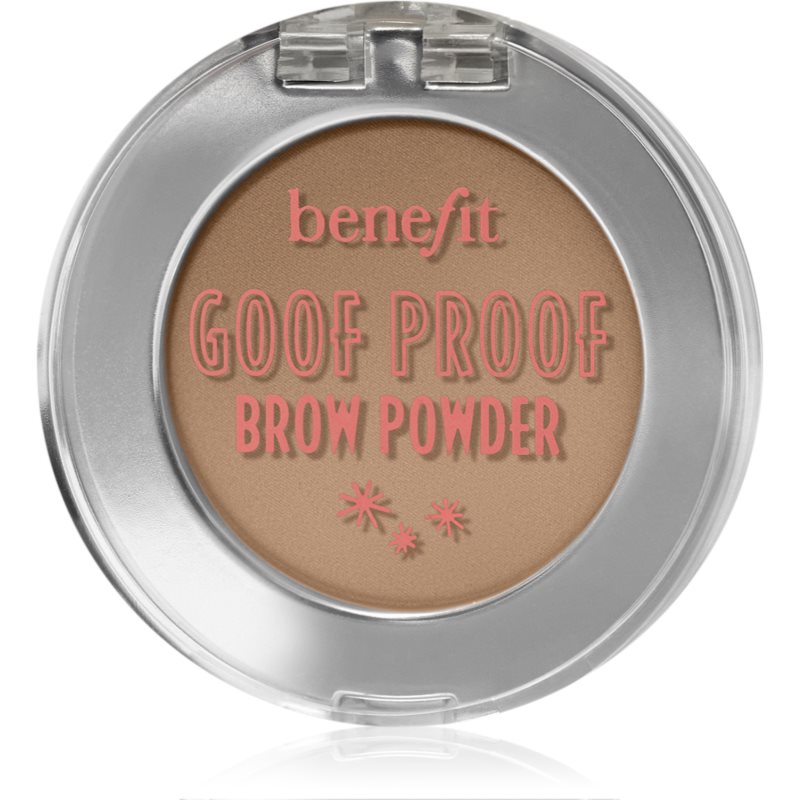 Benefit Goof Proof Brow Powder pudră pentru sprâncene culoare 2,5 Neutral Blonde 1,9 g