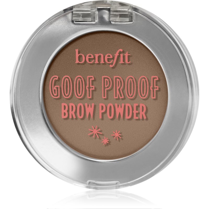 Benefit Goof Proof Brow Powder pudră pentru sprâncene culoare 3 Warm Light Brown 1,9 g