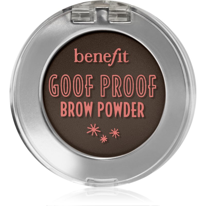 Benefit Goof Proof Brow Powder pudră pentru sprâncene culoare 4,5 Neutral Deep Brown 1,9 g