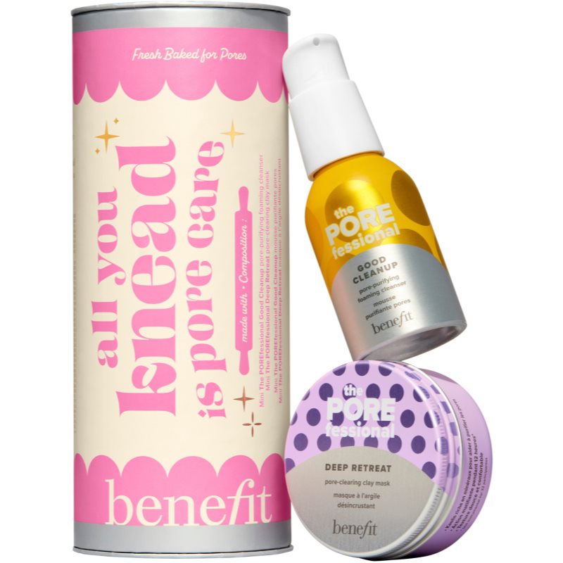 Benefit All You Knead is Pore Care set pentru îngrijirea tenului