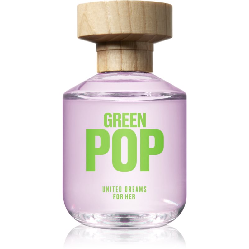 Benetton United Dreams Green Pop For Her Eau de Toilette pentru femei 80 ml Benetton United Dreams Green Pop For Her Eau de Toilette pentru femei 80 ml