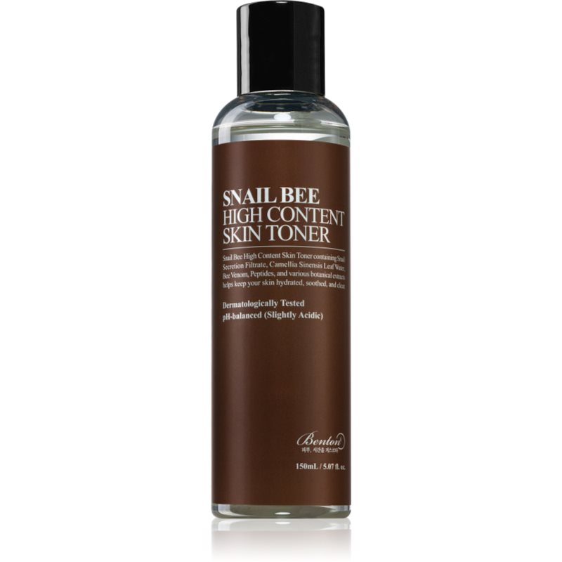 Benton Snail Bee tonic hidratant pentru echilibrarea pH-ului pielii 150 ml