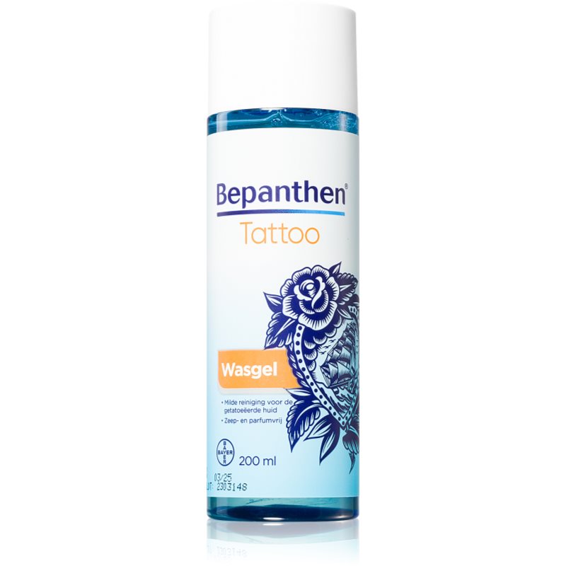 Bepanthen Tattoo gel de curățare pentru piele sensibila 200 ml