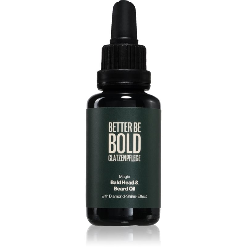 Better Be Bold Bald Head & Beard Oil ulei pentru barba 30 ml