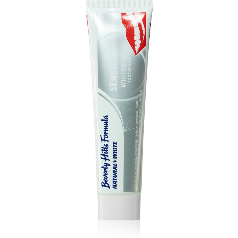 Beverly Hills Formula Natural White Sensitive pasta de dinti pentru dinti sensibili 100 ml