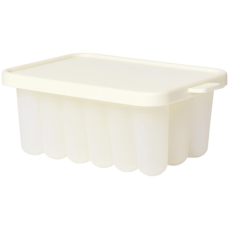 BIBS Baby Food Freezer Tray formă de silicon rezistentă la îngheț Ivory 12 x 8,5 x 5,3 cm 150 ml