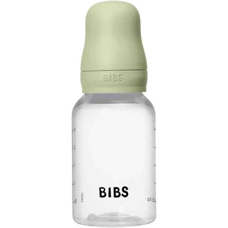 BIBS Anti-Colic Baby Bottle Latex biberon anticolici cu tetină din cauciuc Sage 150 ml