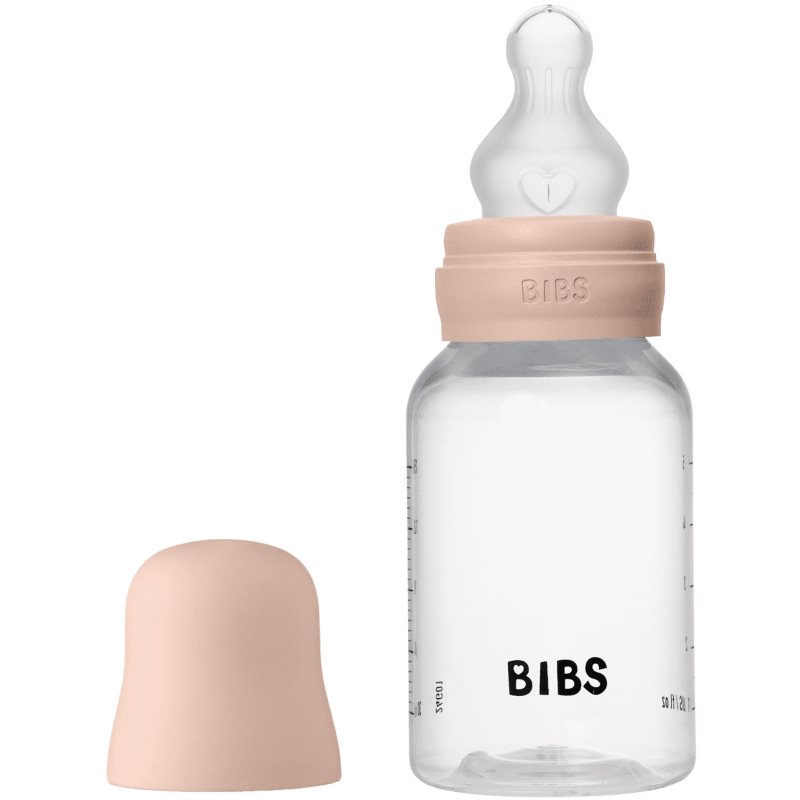 BIBS Anti-Colic Baby Bottle Silicone biberon anticolici Blush 150 ml