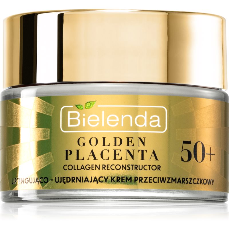 Bielenda Golden Placenta Collagen Reconstructor Cremă lifting pentru fermitate 50+ 50 ml