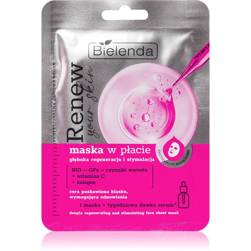 Bielenda Renew Your Skin masca pentru celule efect regenerator 18 g