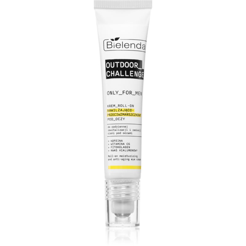 Bielenda Only For Men Outdoor Challenge Crema de noapte hidratanta anti-rid roll-on pentru bărbați 15 ml