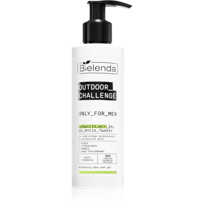 Bielenda Only For Men Outdoor Challenge gel revigorant faciale pentru bărbați 190 ml