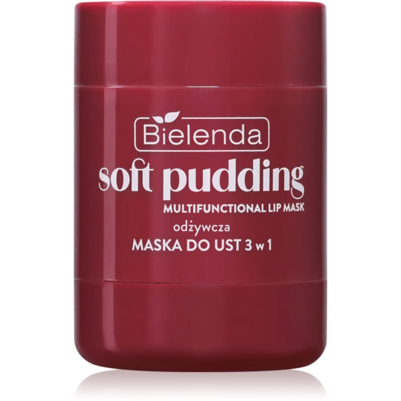 Bielenda Soft Pudding masca pentru regenerare de buze Very Cherry 12 g