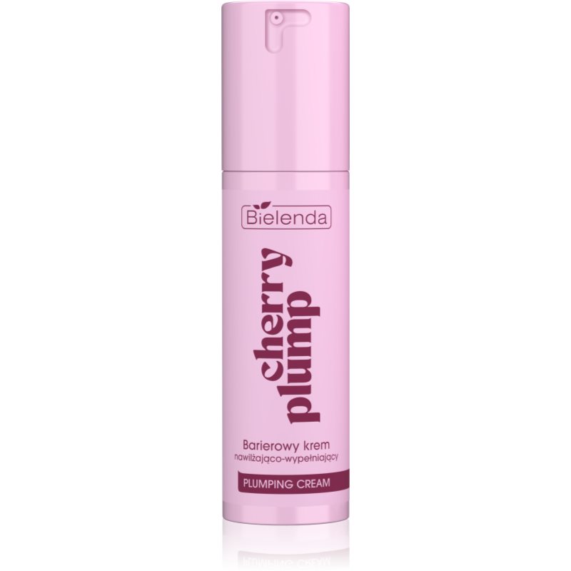Bielenda Cherry Plump crema intens hidratanta care întărește bariera pielii 50 ml