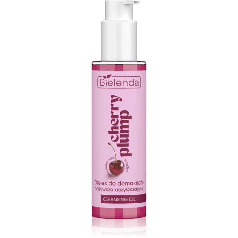 Bielenda Cherry Plump ulei pentru indepartarea machiajului Ulei de curățare cu efect de nutritiv 100 ml