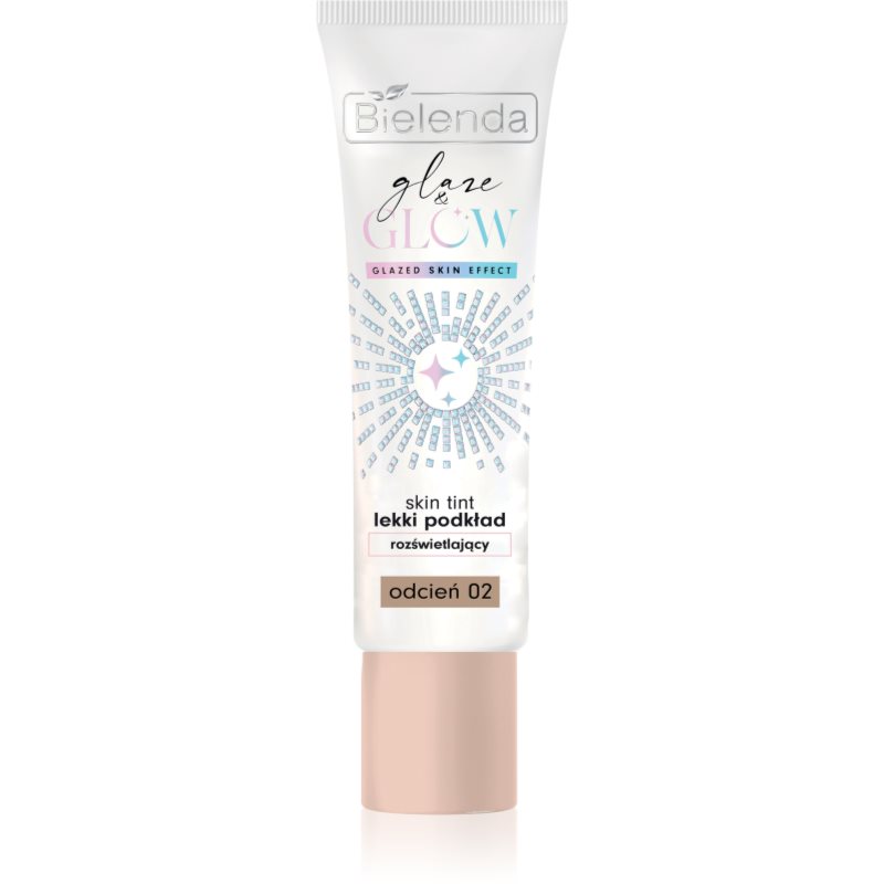 Bielenda GLAZE & GLOW Machiaj usor cu efect de luminozitate culoare 02 30 g