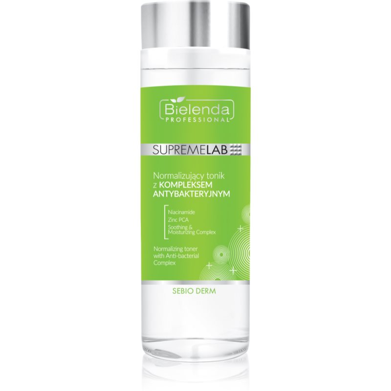 Bielenda Professional Supremelab Sebio Derm tonic pentru ten gras și mixt Antibacterial Complex 200 ml