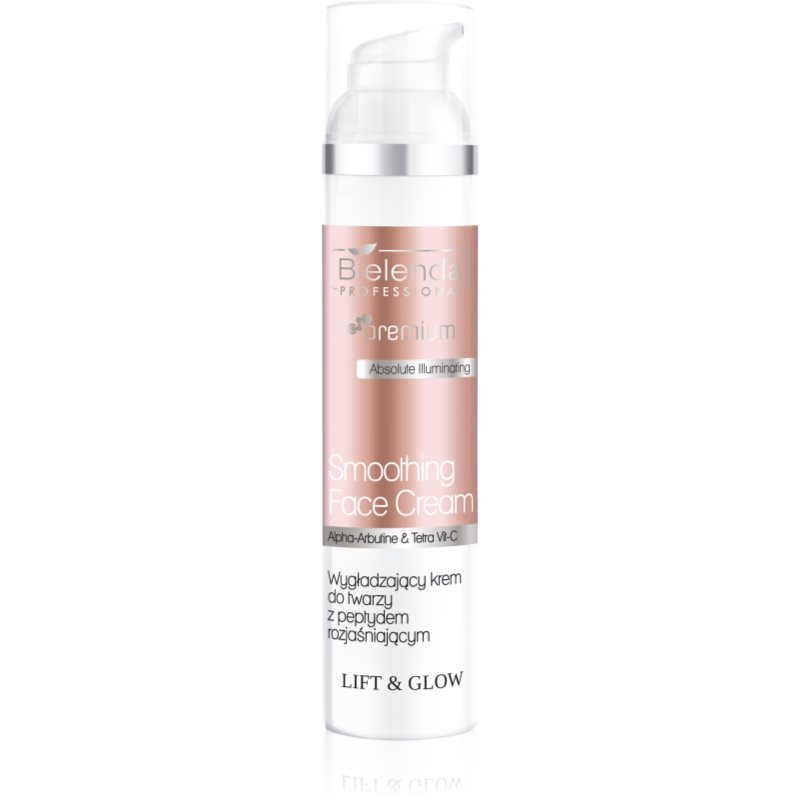 Bielenda Professional Lift & Glow Smoothing Face Cream crema tonifianta pentru o piele mai luminoasa 100 ml