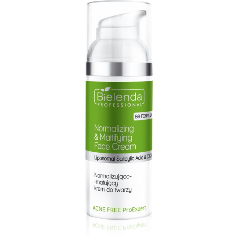 Bielenda Professional Acne Free ProExpert normalizarea si matifierea cremoasa pentru pielea problematica 50 ml