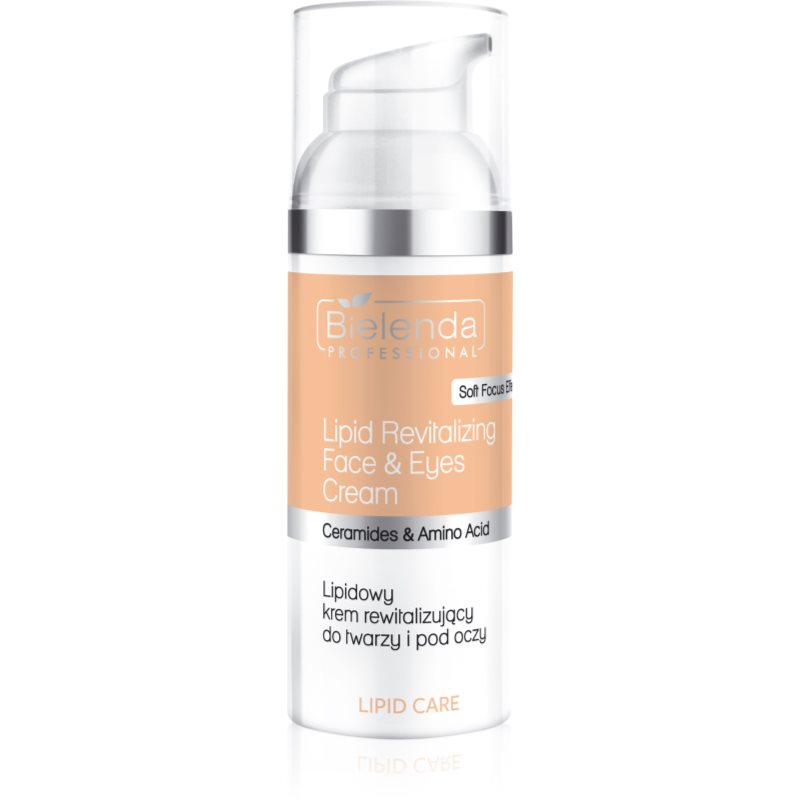 Bielenda Professional Lipid Care Revitalizing Face &amp; Eyes Cream crema revitalizanta pentru fata si zona ochilor 50 ml