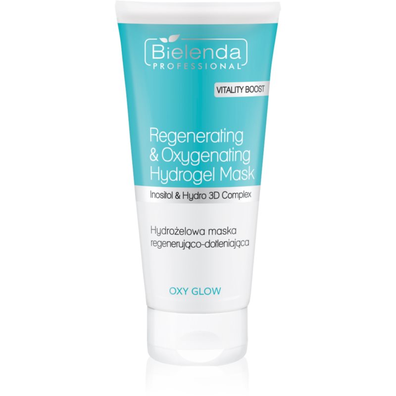 Bielenda Professional Oxy Glow mască intensă cu hidrogel pentru regenerare 150 ml